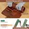 Wood Carving Tools, 15Pcs Wood Carving Kit with PU Storage Bag, Wood Whittling Kit with 6Pcs Whittling Knives & 5 Detail Carving Knives for Adults Wood Carving DIY